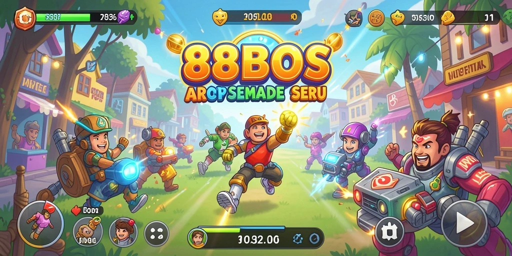 Tampilan gameplay seru dari 88BOS yang memikat.