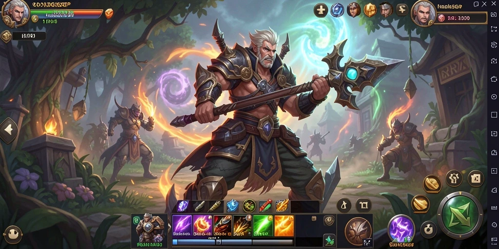 Tampilan indah gameplay COLOKSGP dalam pertempuran seru.