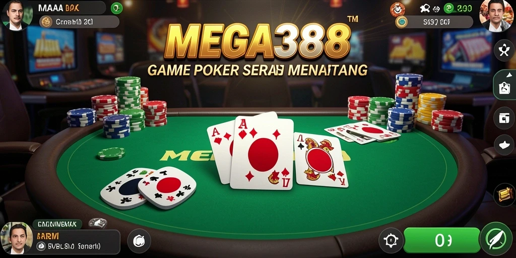 Gameplay seru poker di MEGA388 yang mendebarkan.