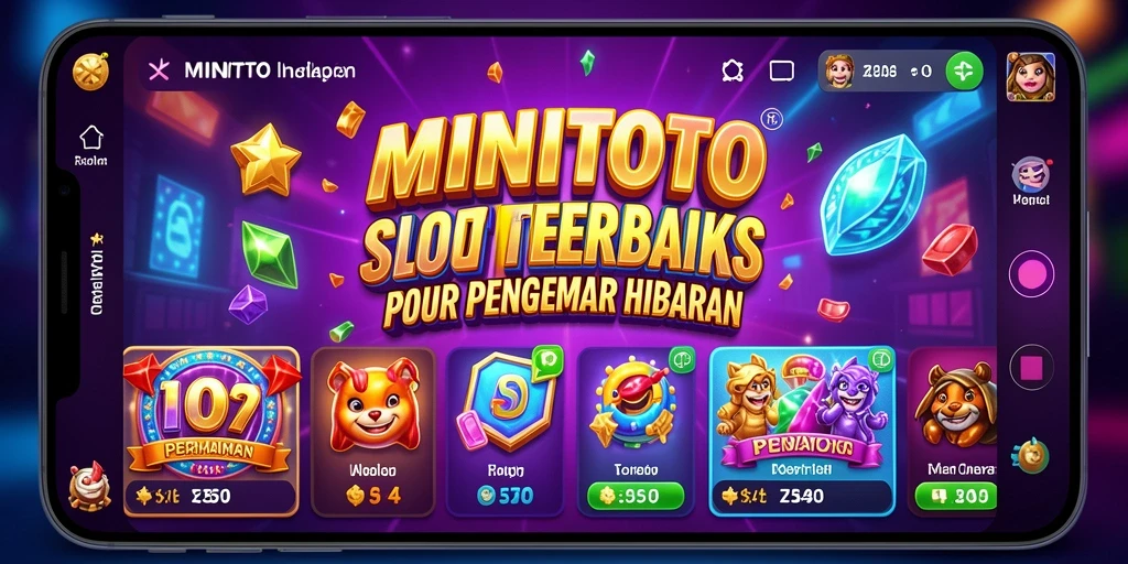 Screenshot gameplay MINITOTO menampilkan putaran slot yang mendebarkan.