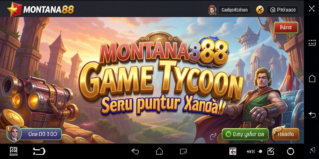 Tangkapan layar menarik dari gameplay Tycoon MONTANA88.