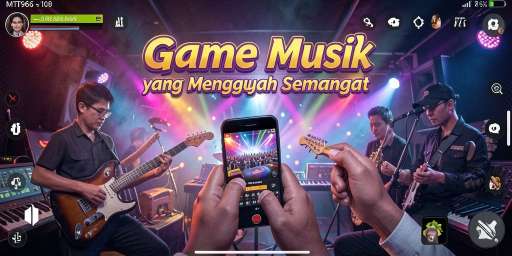 Tampilan gameplay menarik dari MT966 dengan alunan musik yang memukau.