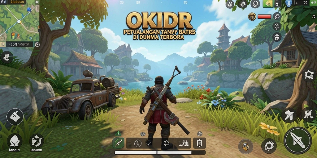 Gameplay Open World yang mendebarkan di OKIDR.